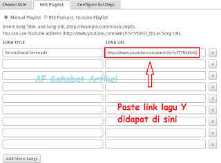 cara memasang lagu di blog2