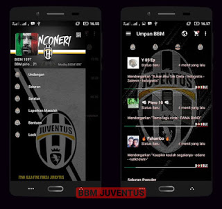 BBM MOD Juventus Full Fitur v3.0.1.25 APK