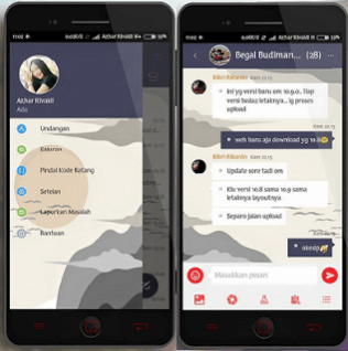 BBM Mod Mi-Cloud Versi 3.3.1.21 Apk