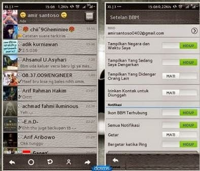  BBM thema Love Story v 2.5.1.46 
