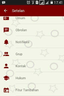 BBM Mod Red Elegant V.3.0.0.18 Apk