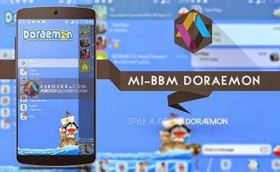 BBM Mod Droid Chat! v5.7.28 Thema Transparan Beckup Sticker