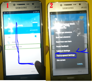 Cara Masuk ke text-to-speech Setting